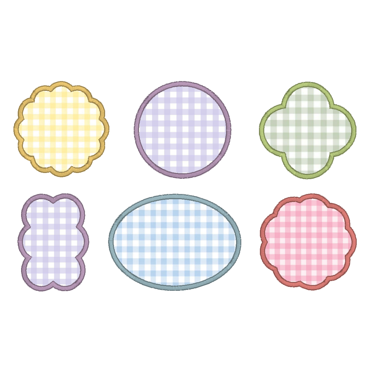 Appliqué Shapes - Set #1