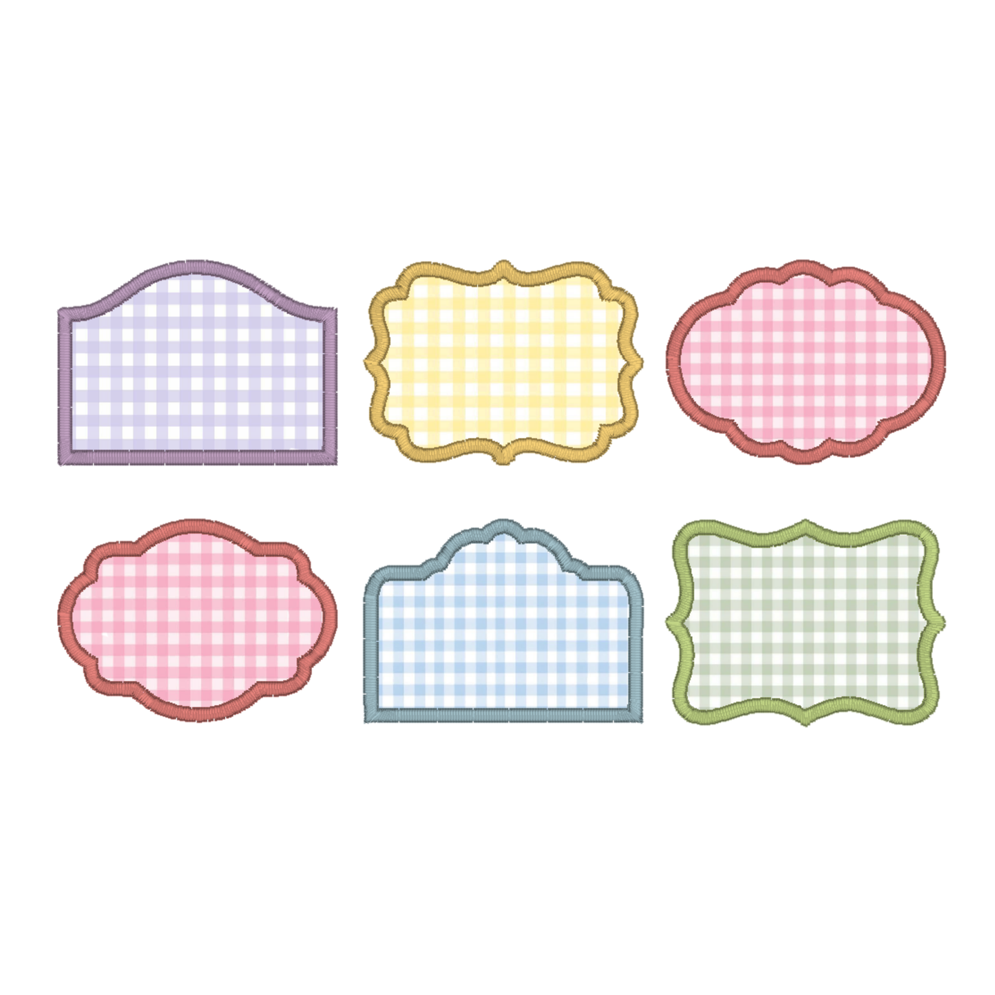 Appliqué Shapes - Set #3