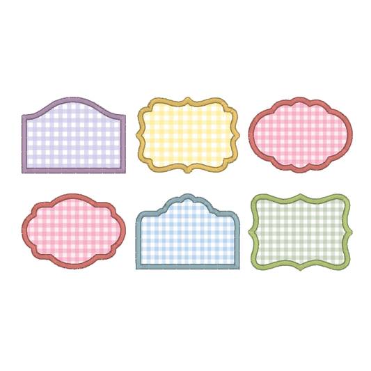 Appliqué Shapes - Set #3