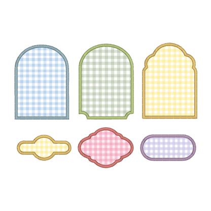 Appliqué Shapes - Set #4
