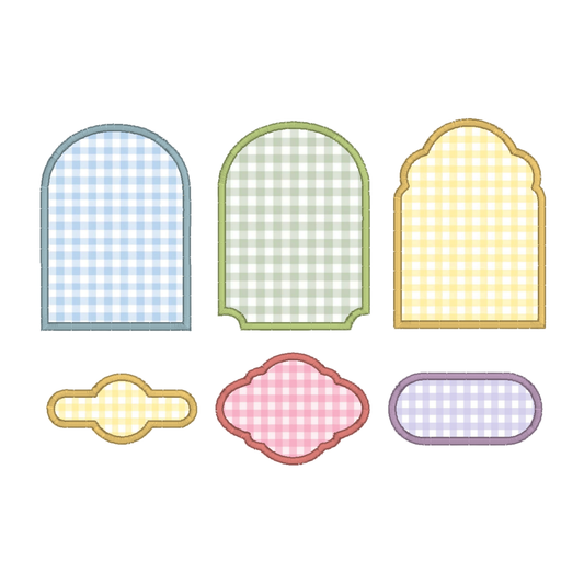 Appliqué Shapes - Set #4
