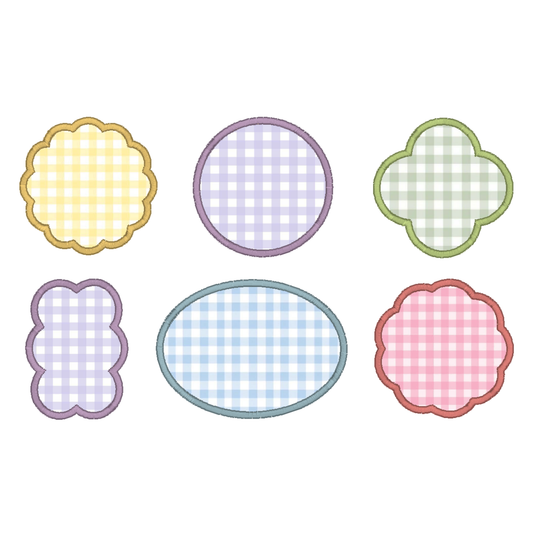 Appliqué Shapes - Set #1
