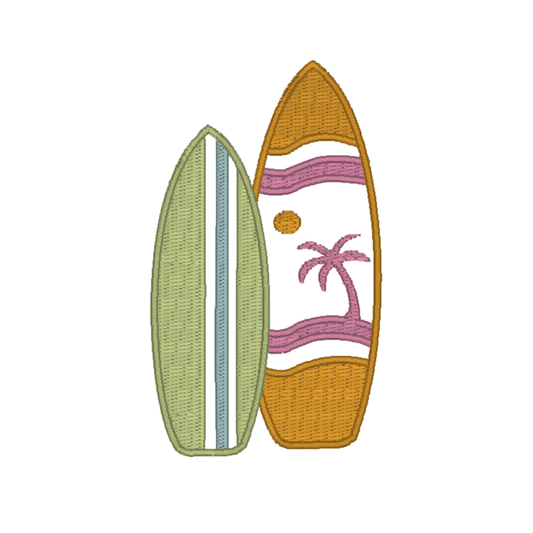 Retro Tropical Surfboards