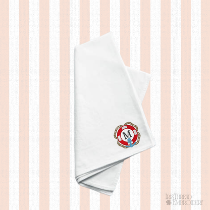 Lifebuoy Nautical Anchor Monogram Frame
